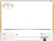 Tablet Screenshot of ankonhotel.com